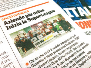Presentazione SL in Gazzetta dello sport